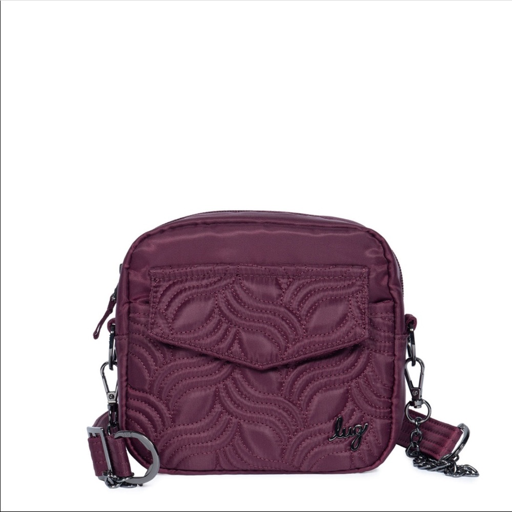 NWT Lug Swing Crossbody / Belt Bag in Wine Red